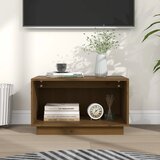 vidaXL TV omarica medeno rjava 60x35x35 cm trdna borovina Cene