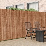 vidaXL ograjni panel Rjav Les 400 x 180 cm Vzdržljiv Ograja za vrt Cene