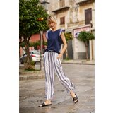 Marisse Navy Blue Cotton Blouse | shoptok.hr