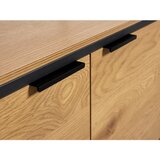 Unique Furniture Biblioteka u dekoru hrasta u prirodnoj boji 90x190x40 cm Cesura – | shoptok.hr