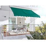 SUNFUN Tenda s nosačem (Zelena, Širina: 2,5 m, Izvlačenje: 1,3 m) | shoptok.hr