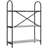 vidaXL Polica Sivi hrast sonoma 80 x 30 x 109 cm Konstruirano drvo | shoptok.hr