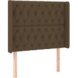  box spring s madracem LED tamnosmeđi 90x190 cm tkanina | shoptok.hr