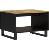 Maison Chic Klubska mizica - kavna mizica - Nizka mizica 60x50x40 cm trden mangov les, (21754644) Cene