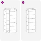  Stalak za kišobrane Antracit 15,5 x 15,5 x 49 cm Čelik | shoptok.hr