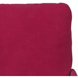 vidaXL Setovi sofa 3 pcs Vinska crvena 115 x 56 x 80 cm Šperploča - boja crnog vina Cijene