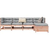 vidaXL 5-dijelni set vrtnih sofa od masivnog drva duglazije | shoptok.hr