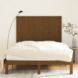 Zidno uzglavlje boja meda 146,5 x 3 x 110 cm masivna borovina | Eponuda.com