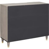  Kreveta Siva i zlatna 90 x 33 x 75 cm Čvrsto drvo manga | shoptok.hr
