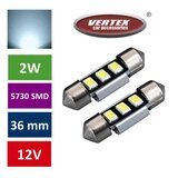 Amio Avto LED žarnica (sijalka) C5W 36mm 3 SMD 5730 CANBUS 2W 2 kosa Cene