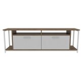 HANNAH HOME TV komoda Omar, 160x50,8x35 cm, Bijelo-Orah | Eponuda.ba
