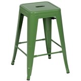 Ixia Zelene metalne barske stolice u setu 2 kom (visine sjedala 61 cm) – | shoptok.hr