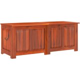  The Living Store Skrinja za shranjevanje s pokrovom rjav trden akacijev les - Skrinja Za Shranjevanje, (21442485) | Shoptok.si