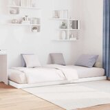  Krevet s daskama Bijelo 70 x 190 cm Konstruirano drvo | shoptok.hr