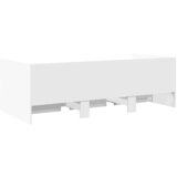  Dnevni krevet s ladicama bez madraca bijeli 100 x 200 cm | shoptok.hr