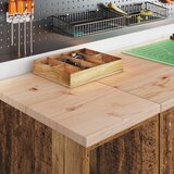  Garažni ormar za odlaganje 30x51x85 cm masivne borovine | shoptok.hr