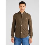 Polo Ralph Lauren Srajca svetlo rjava / kaki | Shoptok.si