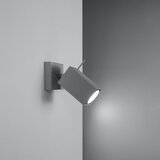 Nice Lamps Siva stenska svetilka Toscana – | Shoptok.si