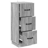 Predalna omara Siva Sonoma 33 x 34,5 x 87 cm Inženirski les, (5000232329) | Shoptok.si