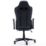 Bytezone gaming stol Dolce BZ5813B masažna blazina (črno-moder) | Shoptok.si