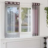 Voile zavjese s ušicama 2 kom ljubičaste 140x175 cm | Shoptok.si