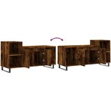 TV omarica dimljeni hrast 100x35x55 cm inženirski les, (20913002) | Shoptok.si
