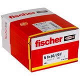 Fischer Plastična tipla N 8 x 60/20 F s vijkom 100/1 | shoptok.hr
