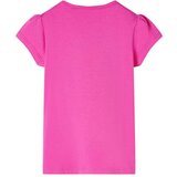  Dječja majica s širokim rukavima tamnoružičasta 92 | shoptok.hr
