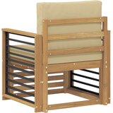  Zunanja garnitura za sedenje Poliester Bela, (5000273404) | Shoptok.si