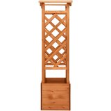  Rešetkasta sadilica s lukom 49 x 39 x 130 cm masivna jelovina | shoptok.hr