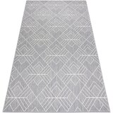 RugsX Preproge Preproga v videzu sisala FLAT 48731637 Kvadrati, 120x170 cm Siva | Shoptok.si
