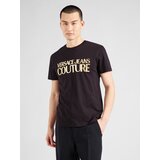 Versace Jeans Couture Majica 'INSTIT THICKFOIL' zlata / črna | Shoptok.si