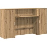  Recepcijski stol 180x50x103,5 cm od konstruiranog drva | shoptok.hr