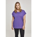 Urban Classics ladies extended shoulder tee ultraviolet Cene