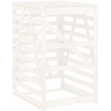  Spremište za kantu za smeće bijelo 84x90x128,5 cm od borovine | Eponuda.com