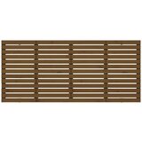  Stensko posteljno vzglavje medeno rjavo 156x3x91,5 cm borovina, (20736052) | Shoptok.si
