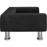  Krevet za pse crni 70x45x26,5 cm baršunasti | shoptok.hr