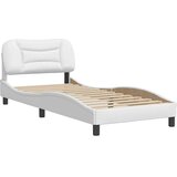  Okvir za krevet bez madraca Hvar bijela 90x200 cm od umjetne kože | shoptok.hr