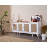 Hanah home konzola Mount, 80x180x41 cm, Bela-hrast | ePonuda.com