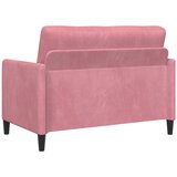  Set sofe s pohranom 2 kom. Ružičasta Poliester | shoptok.hr