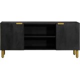  ormarić crni 105 x 33 x 46 cm konstruirano drvo | shoptok.hr