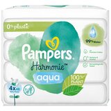 Pampers Harmonie Aqua vlažni čistilni robčki za otroke 4x48 kos | Shoptok.si