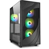 Rebel C80G RGB ATX 1xGlas Black
