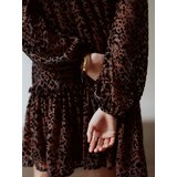 Next Haljina smeđa / crna | shoptok.hr