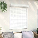 vidaXL rolete iz aluminija 100x120 cm bele | Shoptok.si