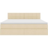  s prostorom za pohranu s LED-om Krema 160 x 200 cm | Eponuda.com