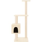  Penjalica za mačke sa stupovima za grebanje krem 104 cm | shoptok.hr