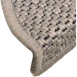  Samoljepljivi otirači za stepenice 15 kom 56x17x3 cm srebrni | shoptok.hr