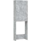 Ormarić za perilicu rublja siva boja betona 64 x 25 5 x 190 cm | shoptok.hr