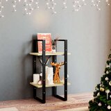 vidaXL ormarić za knjige s 2 razine 40 x 30 x 70 cm masivna borovina Cijene